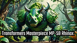 Transformers Masterpiece Rhinox  The Best Beast [upl. by Pepillo133]