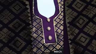 Neck design for kurti cutting and stitching shortvideo shortsfeed ytshorts shorts [upl. by Burhans462]