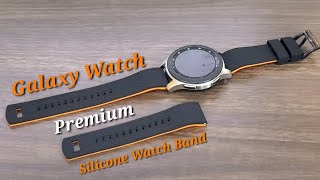 Best Galaxy Watch 3Galaxy Watch 4Galaxy Watch Active 1 Silicone Replacement Watch Band [upl. by Yentiw317]