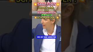 💥ALICE WEIDEL VERMISST HABECK💥 afd weidel bundestag politik diegrünen bsw scholz spd cdu [upl. by Anigar571]