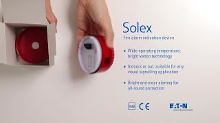 Unboxing the Solex fire alarm indication device [upl. by Bent]