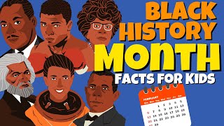 Why Do We Celebrate Black History Month Facts for Kids [upl. by Aikal536]