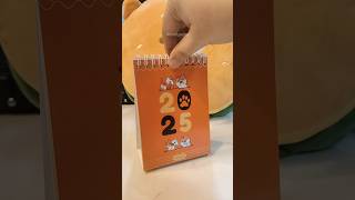 Watch how I created this cute desktop calendar2025 calendar cute printing craft diy [upl. by Adelice191]