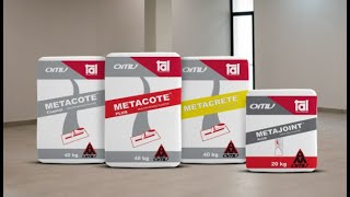 Metacote Plus is a lightweight building material that provides a highly polished smooth surface [upl. by Lalo647]