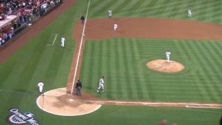 Kendry Morales Home Run April 5 opening day from section 423 [upl. by Annehs]