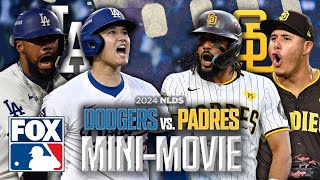 Dodgers vs Padres MINIMOVIE of 2024 NLDS  MLB on FOX 🎥 [upl. by Phelgen]