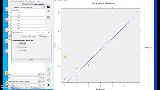 Testing a regression slope coefficient in iNZight [upl. by Popele]