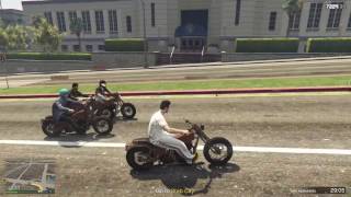 Parasızlar Motor Çetesi Paralılara Saldırırsa  GTA 5 Online [upl. by Thompson]