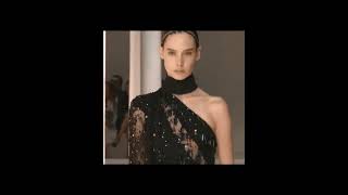 artistic evening wear haute couture elie saab paris haute couture [upl. by Schwenk]