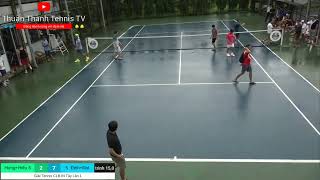 Giải Tennis CLB In Tây Hà Nội open lần 1 [upl. by Levey]