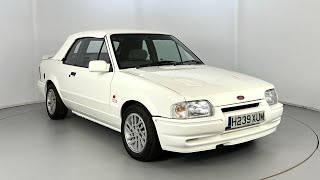 Ford Escort XR3i Cabriolet [upl. by Ahsetan]