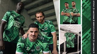 ASSE x hummel  le maillot Third dévoilé  🖤💚 [upl. by Kapeed]