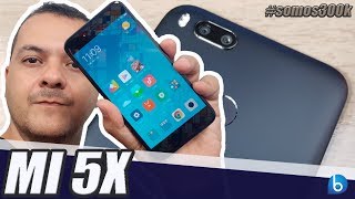 MI 5X  UNBOXING E IMPRESSÕES [upl. by Nylirehs]