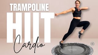 30 MIN Rebounding HIIT Workout  At Home Fat Burning CARDIO Mini Trampoline [upl. by Charleen]