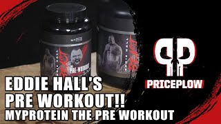 EDDIE HALLs PRE WORKOUT Myprotein The Pre Workout [upl. by Ravo]