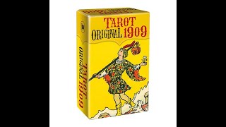 Mini Tarot Original 1909 Lo Scarabeo Arhur Waite Pamela Colman Smith 78 cards instructions baraja ca [upl. by Niwred]