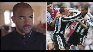 Kieron Dyer reveals what Lee Bowyer said to cause infamous Newcastle fight [upl. by Nolyat]