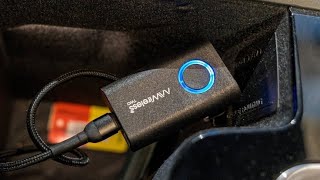 AAWireless Two wireless Android Auto adapter review [upl. by Seiuqram]