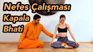 KapalaBhati Nefes Çalışması Nasıl Yapılır Pranayama [upl. by Brawner592]