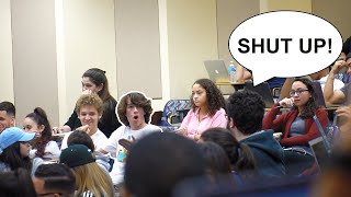 Disturbing Lecture Prank [upl. by Eeladnerb]