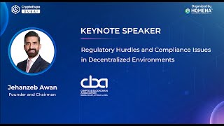 Jehanzeb Awan  Founder and Chairman  Keynote  Crypto Expo Dubai 2024 [upl. by Alilak]