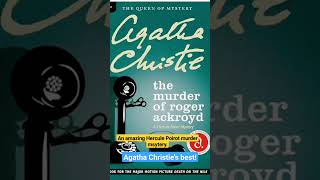 The Murder of Roger Ackroyd by Agatha Christie read booktok booktube mystery bookstagram [upl. by Ehtyde35]