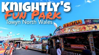 Knightlys Fun Park  Towyn Fun Fair North Wales 2022 [upl. by Kutzenco]