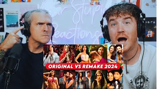 Original Vs Remake 2024 Hindi Songs  Bollywood Remake Songs REACTION [upl. by Alrahs205]