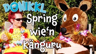 ♫ Kinderlied ♫ Spring wien Känguru ♫ DONIKKL Kinderlieder ♫ Singen Tanzen Bewegen [upl. by Gib]