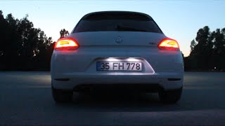 VW Scirocco 14 TSI Custom NonResonated Exhaust Sound [upl. by Acnaiv45]