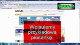 Jak pobierać muzyke z wrzutapl bez żadnych błędów i programów HD [upl. by Rockefeller]