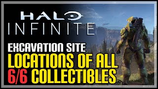 Excavation Site All Collectibles Halo Infinite [upl. by Cassiani857]