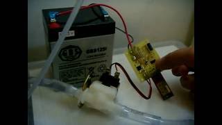 DIY plant watering system with solenoid valve and PIC microcontroller [upl. by Hakeem415]