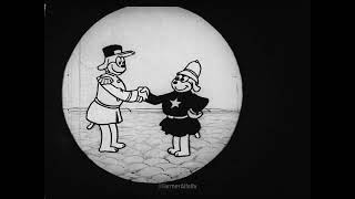 Henpecked Harry  1922  Aesops Fables Silent Cartoon  16mm  Paul Terry [upl. by Teiv]