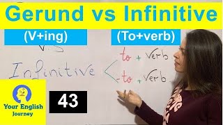 Gerund Vs Infinitive درس [upl. by Idzik]