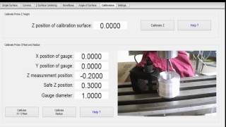 Probing Calibration Mach4 step 1 [upl. by Aisenat]