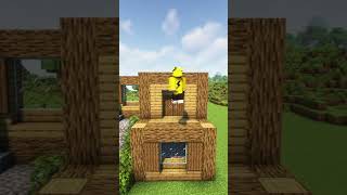 House Minecraft minecraft house survival shorts bilding [upl. by Eerised156]