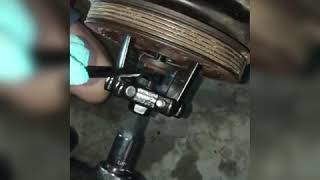 How to Remove Harmonic Balancer on a 46L Northstar 32 Valve V8 [upl. by Nahguav934]