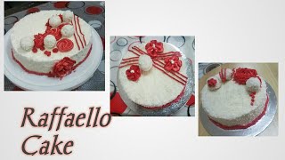 Raffaello Cake Recipe English [upl. by Tihor193]