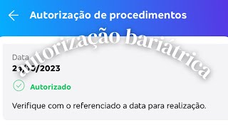 AUTORIZAÇÃO DE CIRURGIA BARIÁTRICA GASTROPLASTIA PELO PLANO DE SAÚDE BRADESCO SAÚDE  CARLA REIS [upl. by Ocisnarf785]