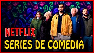 TOP 10 MEJORES SERIES de COMEDIA en NETFLIX🔝 top series de comedia netflix [upl. by Heid]