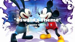 Oswalds Theme Epic Mickey  James Dooley piano cover [upl. by Ahseiyn142]