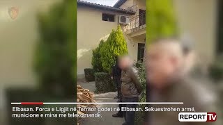 Pranga dy ‘të fortëve’ të fisit Çapja në Elbasan iu gjendet bombë me telekomandë gati për atentat [upl. by Nnalyrehs]