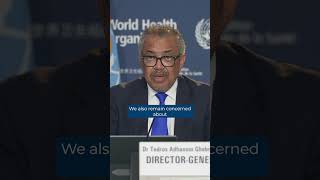 WHO DirectorGeneral Dr Tedros updates on mpox outbreak [upl. by Abby]