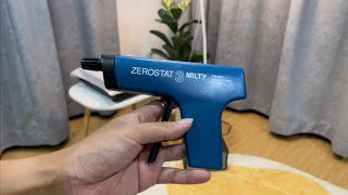 milty pro zerostat 3 unboxing and testing on my Vinyl LP [upl. by Felike]