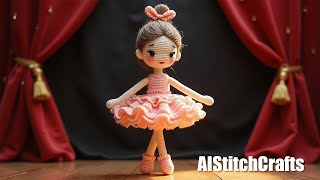 Crochet Ballerina Doll share ideas design crochet knitting crochetdoll [upl. by Nielsen]