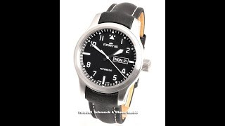 Fortis Aeromaster Steel Ref 6551010 L FM11501 [upl. by Kealey]