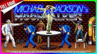 Michael Jacksons Moonwalker Sega Genesis Longplay  US [upl. by Imiaj649]