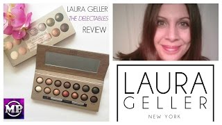 Laura Geller The Delectables delicious shades of nude  Review and Swatches  Chrissi Jadeheart [upl. by Hillier464]