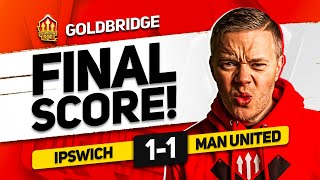 AMORIM REALITY BITE IPSWICH 11 MANCHESTER UNITED GOLDBRIDGE MATCH REACTION [upl. by Noellyn]